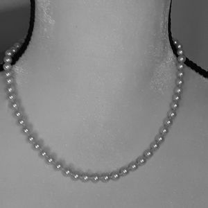 Vintage Monet Pearl Necklace 18"